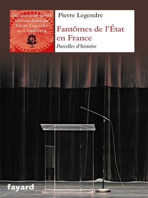 cover image of Fantômes de l'Etat en France